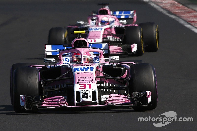 Force India güncellemeleri yeni alıcıya bağlı