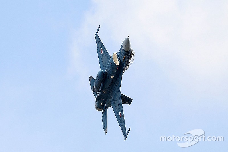 スーパーGT最終戦にて、戦闘機「F-2」の歓迎フライトが決定