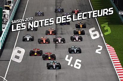 Quelle note avez-vous attribuée aux pilotes de F1 en 2017 ?