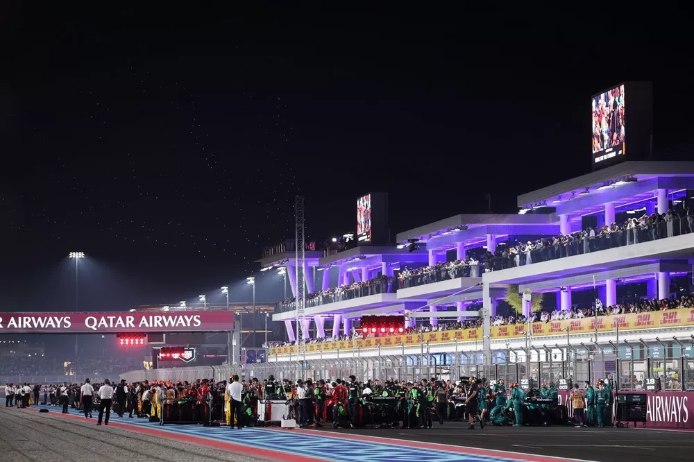 La grille du GP du Qatar