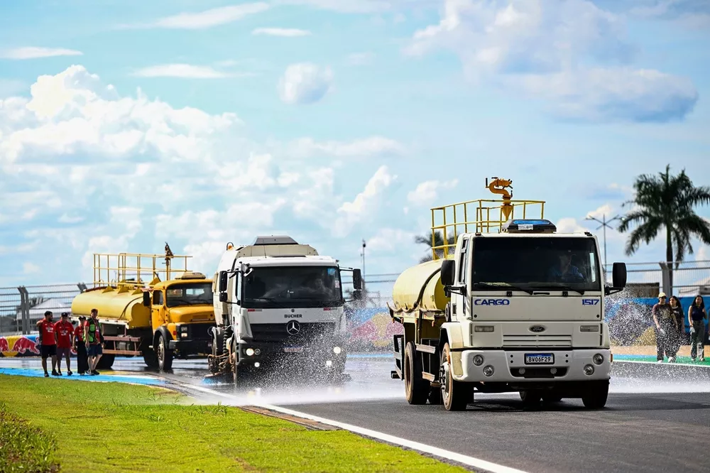 Track cleaning