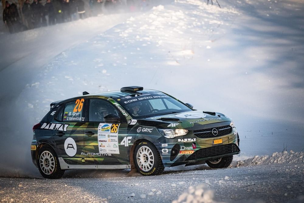 Bruno Gryc, Ugnius Vainevicius, Opel Corsa Rally4
