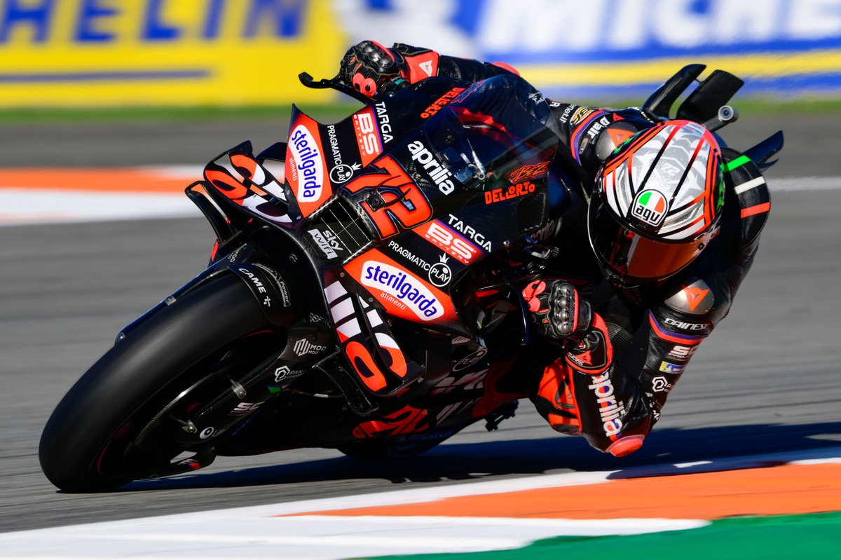 MotoGP Valencia GP: Bezzecchi storms to pole with circuit record