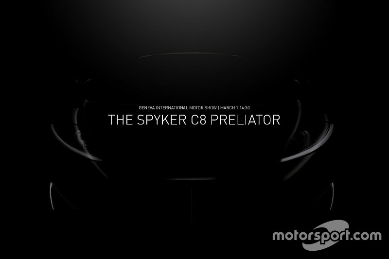Teaser: Spyker neemt C8 Preliator mee naar Autosalon Genève
