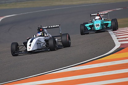 Buddh MRF Challenge: Newey wins finale, Schumacher crashes out