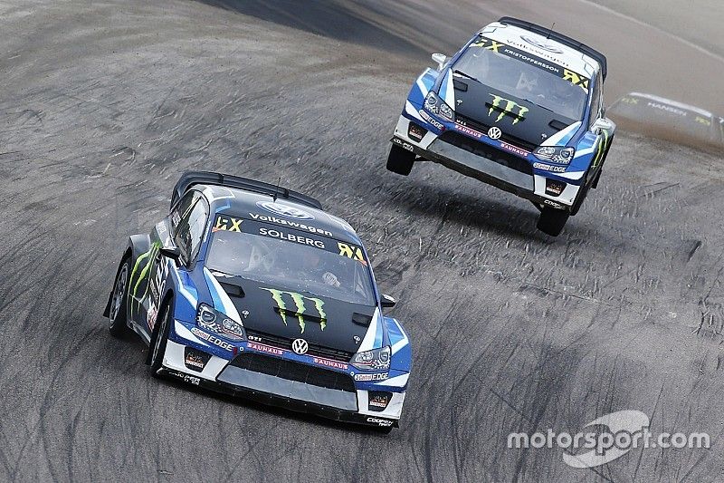 Petter Solberg, PSRX Volkswagen Sweden VW Polo Gti, Johan Kristoffersson, Volkswagen Team Sweden