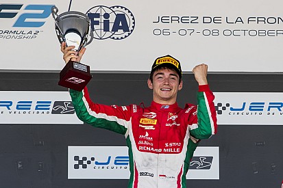 Leclerc dedica il titolo di Formula 2 al padre recentemente scomparso