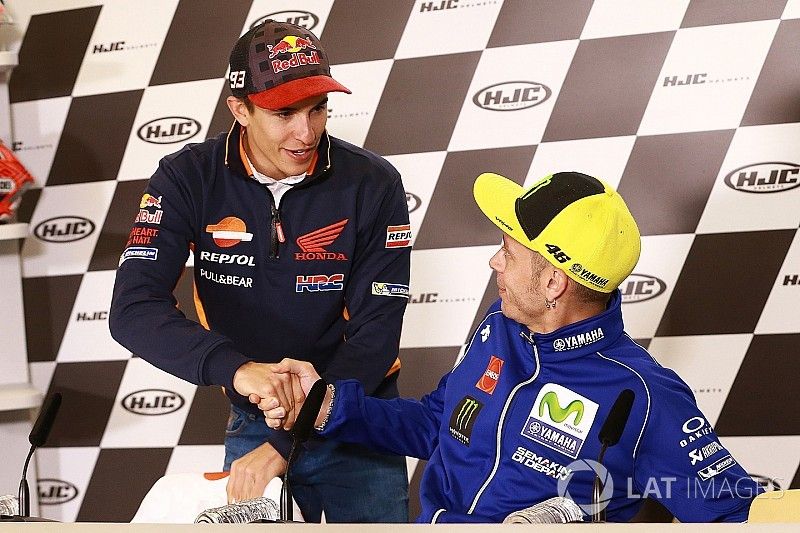 Márquez: Rossi tem experiência, mas experiência não é tudo