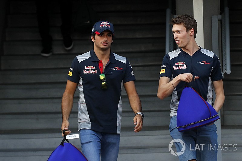 Sainz: "Estoy agradecido porque Marko eligiera a Kvyat en 2013"