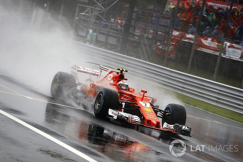 New pit straight surface made Monza trickier in wet