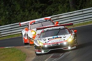 Wochenspiegel-Ferrari gewinnt 3. VLN-Lauf 2017 auf der Nordschleife