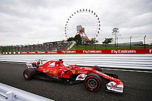 2017 Japonya GP 1. antrenman: Vettel lider, Hamilton 2.