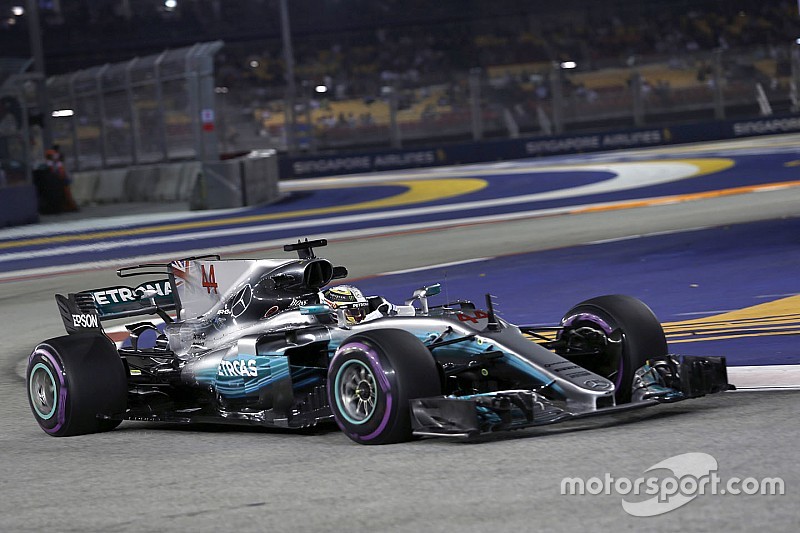 Hamilton tak mengira tertinggal jauh dari Ferrari