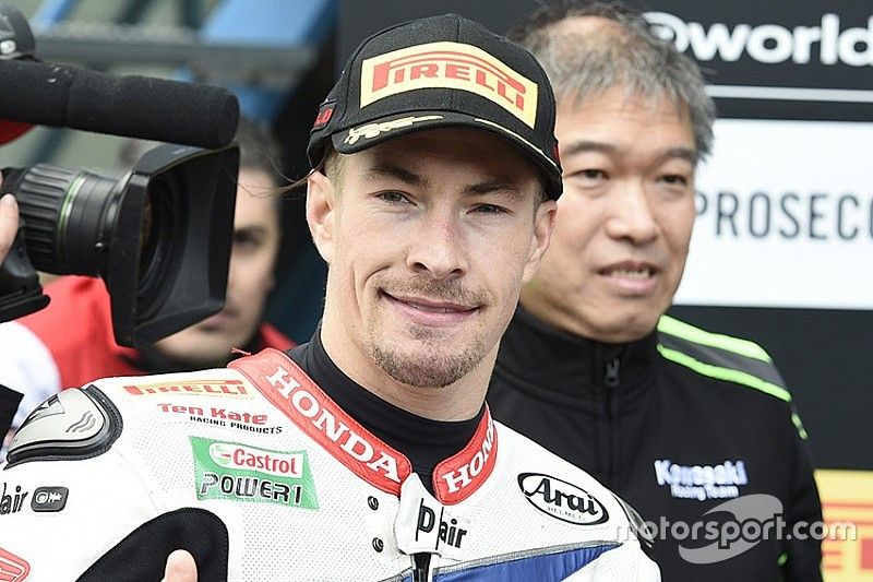 Il terzo classificato Nicky Hayden, Honda World Superbike Team