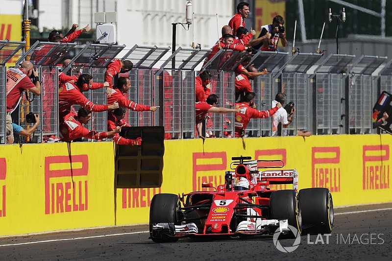 【F1】ハンガリー決勝:跳ね馬、薄氷の1-2。アロンソ”復活”の6位+FL