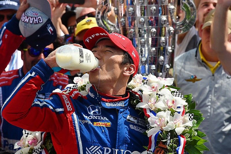 Сато рассказал о решающем маневре за победу в Indy 500