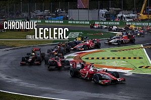 Chronique Leclerc - Privé d'une victoire à Monza par un accident