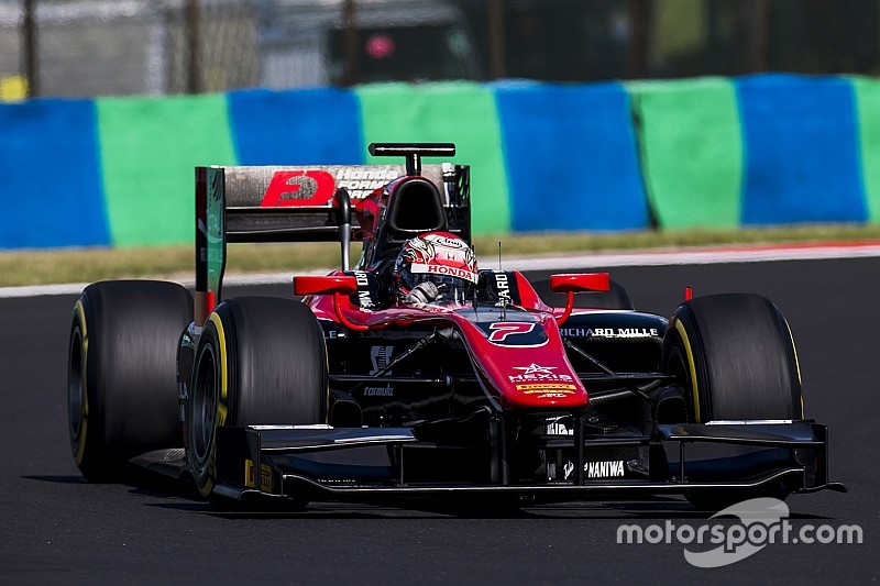 F2 Hongaria: Matsushita rajai Sprint Race, Gelael finis P10