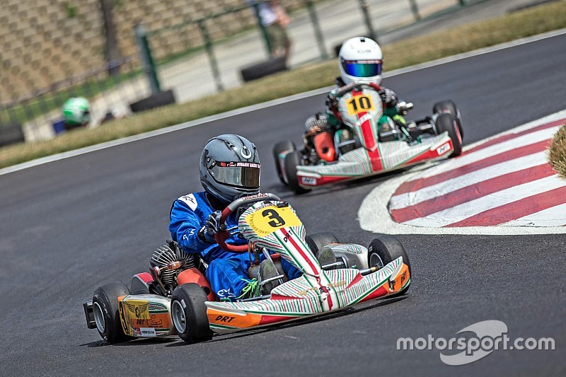 Karting şampiyonası Tuzla'daki yeni pistteydi