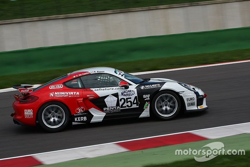 Cayman GT4 Trophy: Bianco-De Castro e Pera a segno a Misano