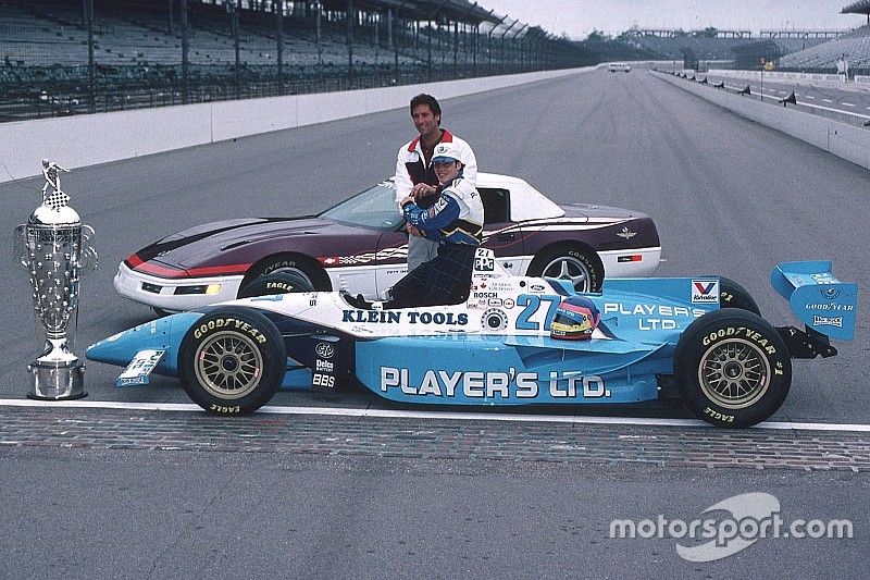 Jacques Villeneuve con Tony George