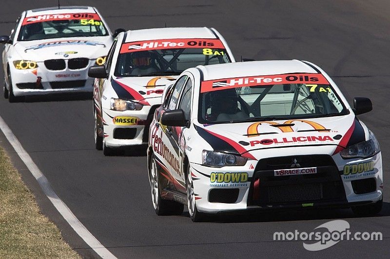 Jim Pollicina, Simon Evans, John O'Dowd, Mitsubishi Lancer EVO X RS