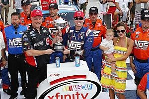 Kyle Busch hangs on to win again at Indianapolis