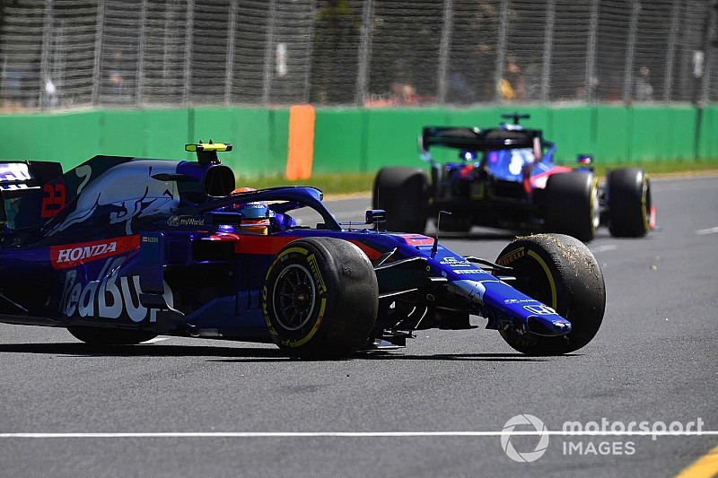 アルボン、FP1でのクラッシュ原因は”経験不足とタイヤへの理解”