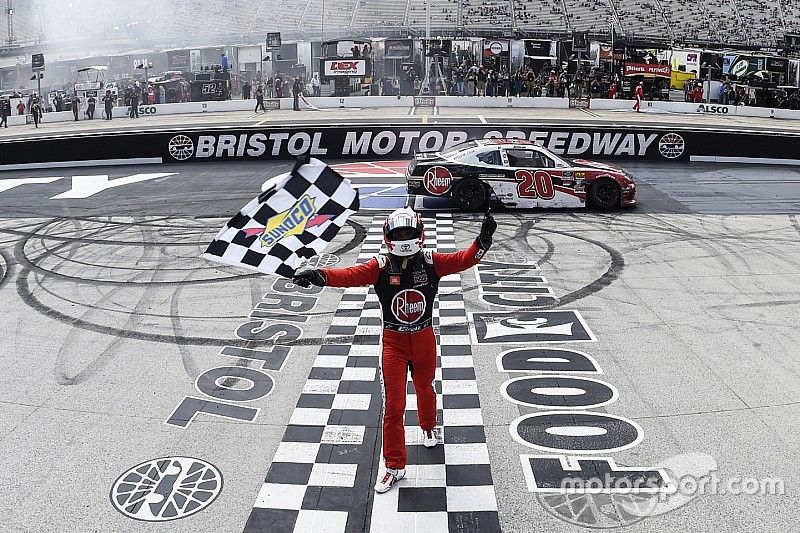 Ganador Christopher Bell, Joe Gibbs Racing, Toyota Supra Rheem