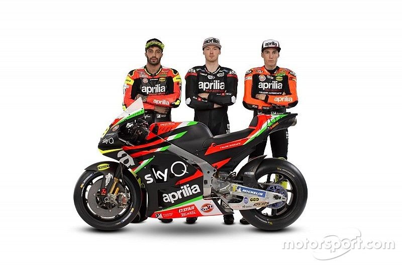 Aprilia se presenta con nueva y reforzada imagen