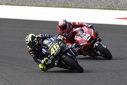 Duel lawan Rossi, Dovizioso takut terjatuh