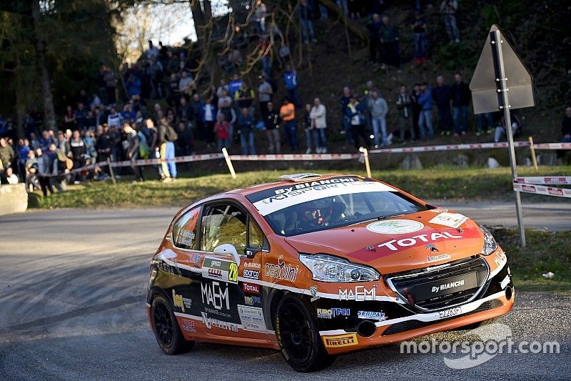 Rally Roma, Peugeot Competition 208 Top: Nicelli subito in testa