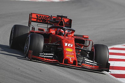 Leclerc zet de toon tijdens voorlaatste testdag, Gasly crasht met Red Bull
