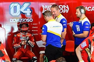 Dovizioso : les Michelin n'aiment pas les changements de pression