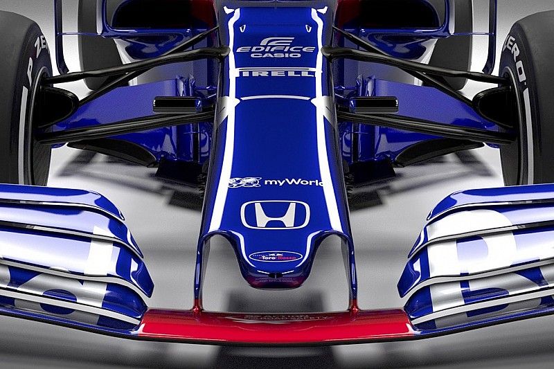 Compare os modelos da Toro Rosso de 2018 e 2019