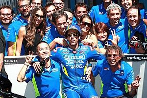 Rins: “Va a ser una carrera con cuatro o cinco pilotos luchando por la victoria”