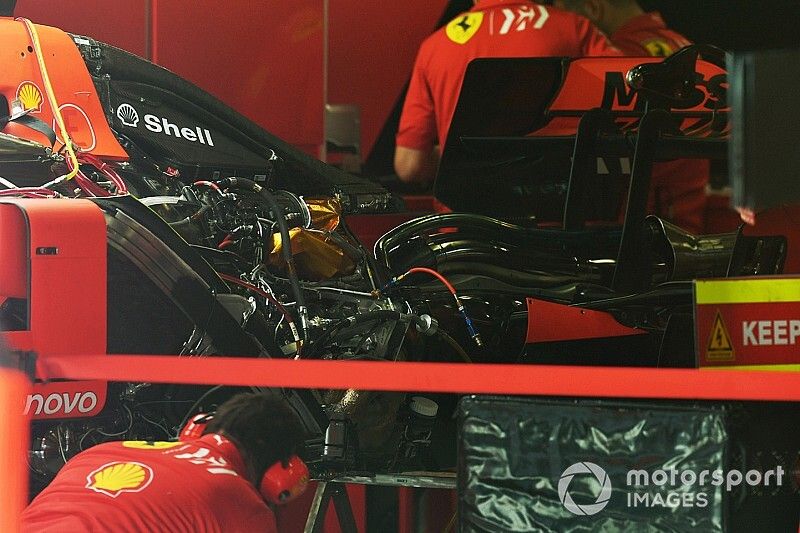 Ferrari SF90 engine bay