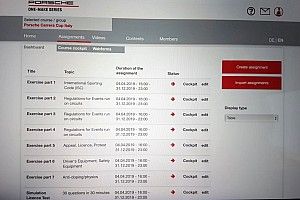 Carrera Cup Italia, per la prima volta piloti "a scuola" di regole via web!