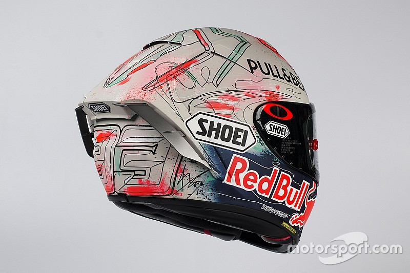 MotoGP Catalunya, Marquez pamer helm spesial