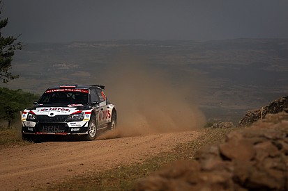 Drugi czas w WRC 2 na koniec dnia dla Kajetanowicza i Szczepaniaka