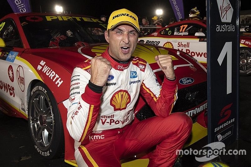Perth Supercars: Coulthard beats McLaughlin in first night race