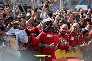 Leclerc, el único piloto feliz en el podio del GP de Canadá