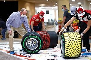 Una gomma per pennello: ecco come la F1 diventa arte