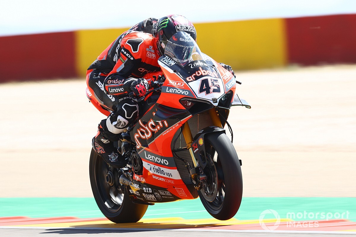 Redding amaro: “Sono fortunato ad aver finito la gara”