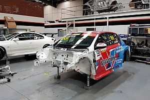 Donor car used to fix crashed GRM Peugeot