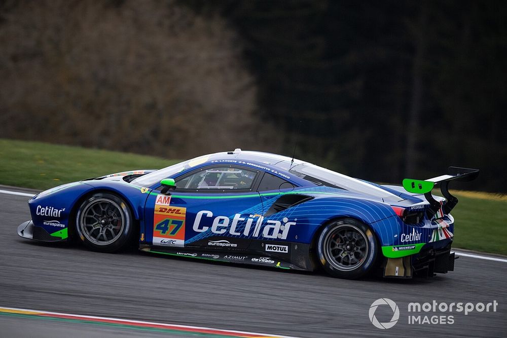 #47 Cetilar Racing Ferrari 488 GTE EVO: Roberto Lacorte, Giorgio Sernagiotto, Antonio Fuoco 