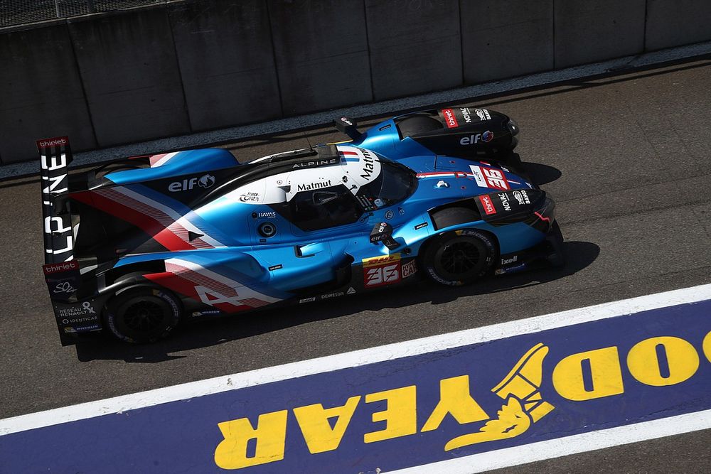 #36 Alpine Elf Matmut Alpine 480 Gibson: Andre Negrao, Nicolas Lapierre, Matthieu Vaxiviere 