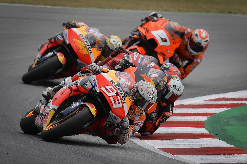 Marc Marquez, Repsol Honda Team, Pol Espargaro, Repsol Honda Team, Iker Lecuona, Red Bull KTM Tech 3