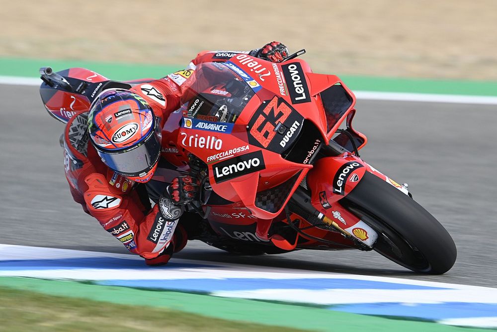 Bagnaia no se ve como "líder" en Ducati