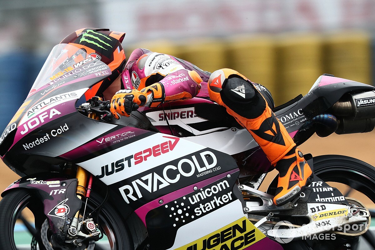 Moto3 Fransa: Migno lastik kumarıyla pole pozisyonunu kazandı, Deniz 13. oldu